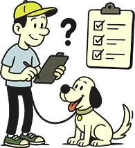 Illustration 2 - chien besoins promenade